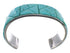 Sterling Silver Turquoise Well-Built Southwest Cuff Bracelet CX49900
